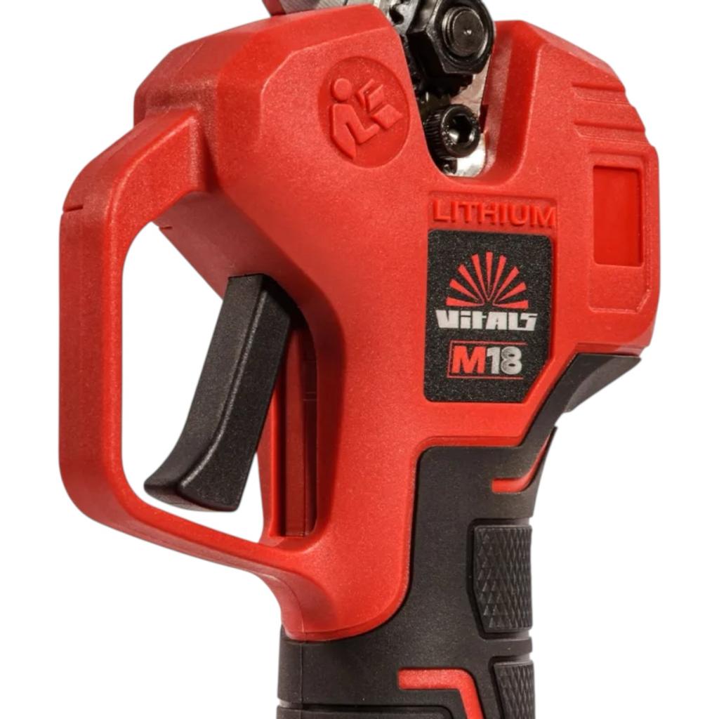 Секатори акумуляторні VITALS Master AG 1825ck BL Kit М18 Секатор акумуляторний безщітковий (з АКБ 1*2Ah та ЗП + кейс)