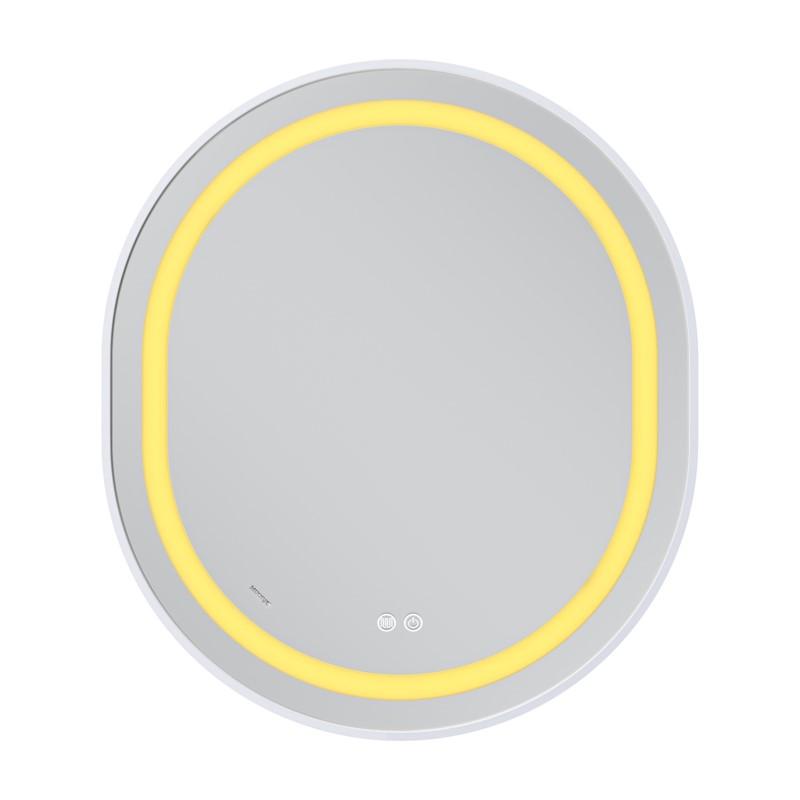  Дзеркала з підсвічуванням MIXXUS Premium ELLIPSE MV05-80x70-REVERSE WHITE Дзеркало (LED Touch, Anti-fog, димер (3-6,5kK)) (MP6645)