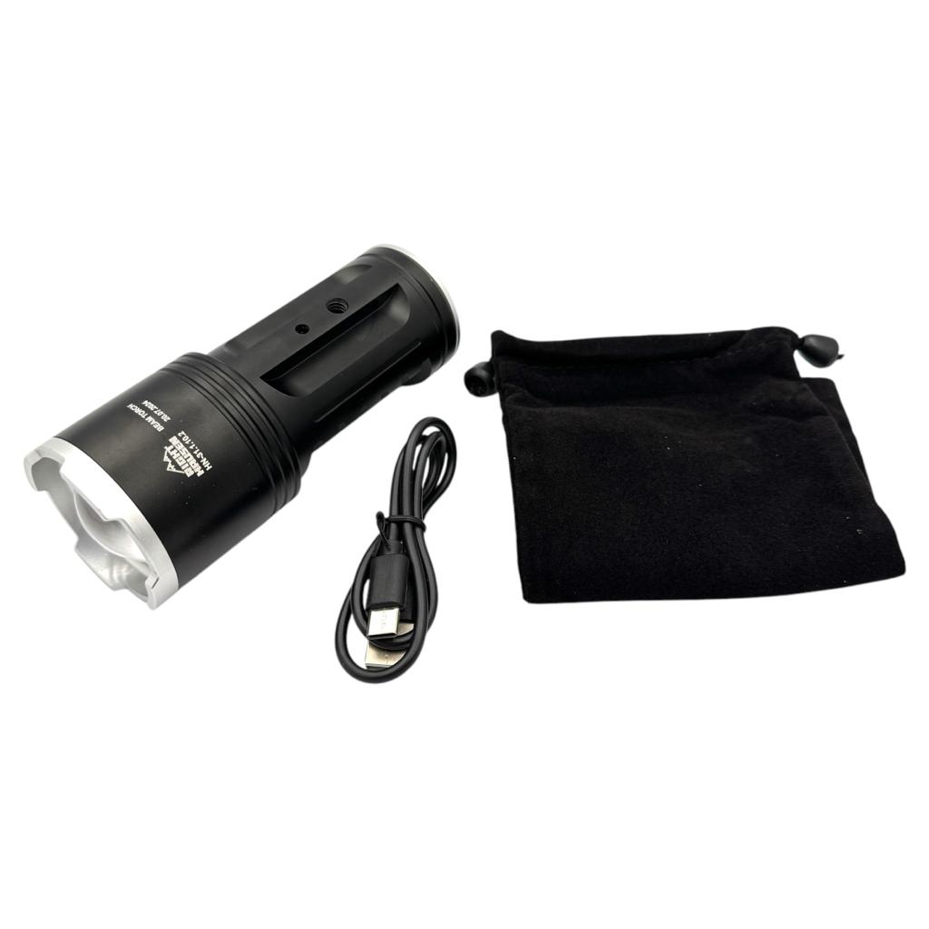 Фонари ручные RightHausen BEAM TORCH Фонарь ручной 30W 800-1600Lm 6000mAh HN-311102