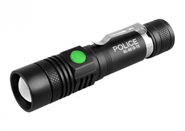 Фонари ручные POLICE Фонарь ручной  (Зарядка micro USB) WD232(415)