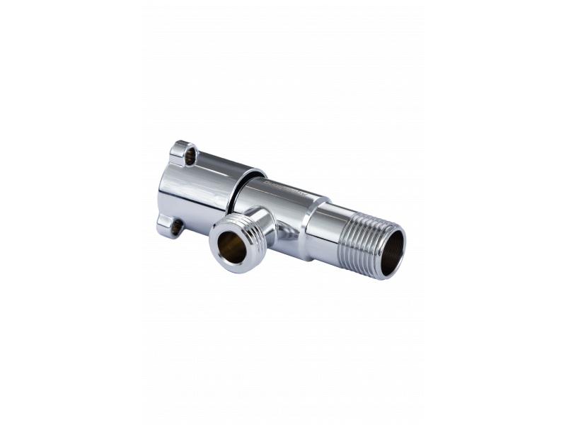 Крани приладові, радіаторні серії CHROME AQUASTRONG C5 Кран кутовий приладовий хром 1/2х 1/2 C512