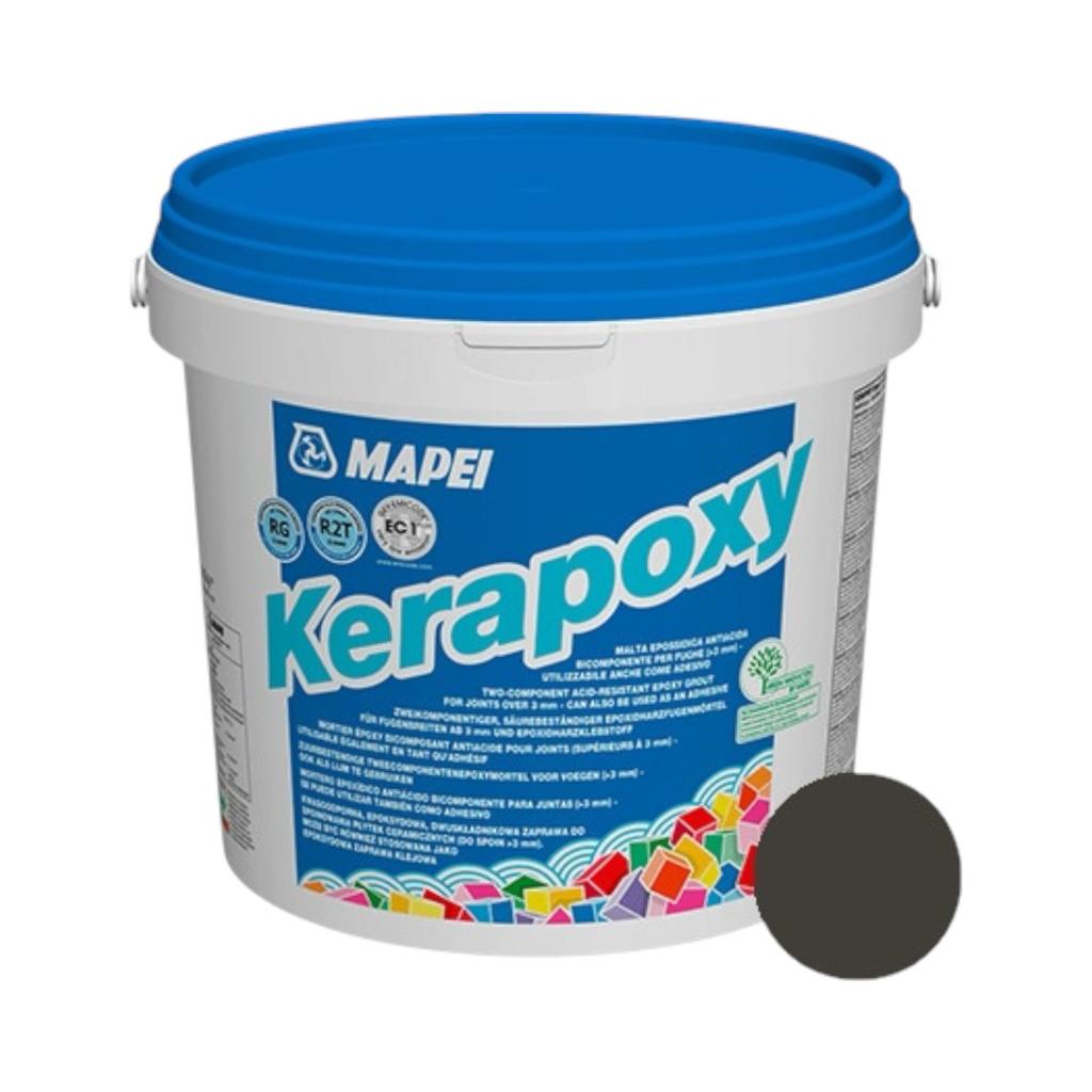 Затирка для швів MAPEI Kerapoxy Кольоровий шов 1-10мм., 2кг. (ЧОРНИЙ 120)
