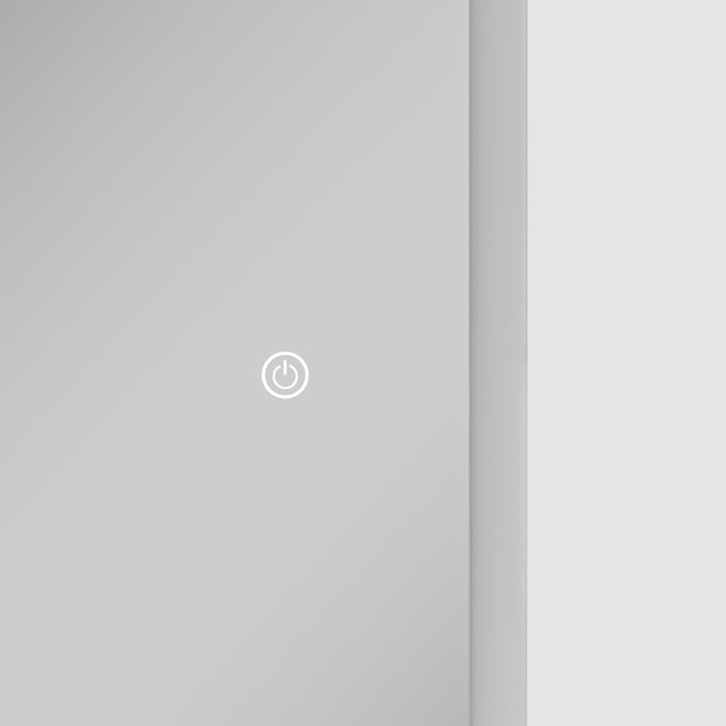 Зеркала с подсветкой MIXXUS Premium OLIVARY MR19-100x80-REVERSE Зеркало (LED Touch, Anti-fog, димер (3-6,5kK)) (MP6629)