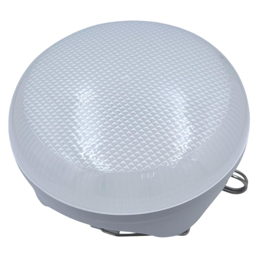 Фонари аварийные The Light Ліхтар кемпінговий акумуляторний ABS 28W 8000K 1960Lm 3600mAh Li-Ion, Type-C, сонячна панель TL50051