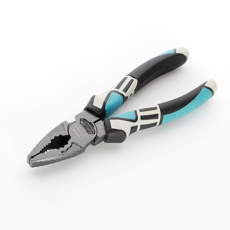 Плоскогубці APRO Пасатижи Fulcrum 60CrV, смещенный шарнир 180мм 310353