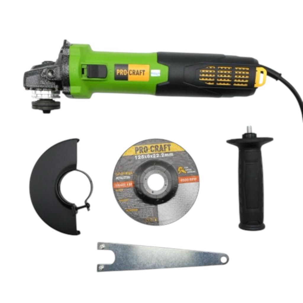 КШМ (електричні) PROCRAFT КШМ мережева Ø125мм 1700W (безщіткова) PW2700