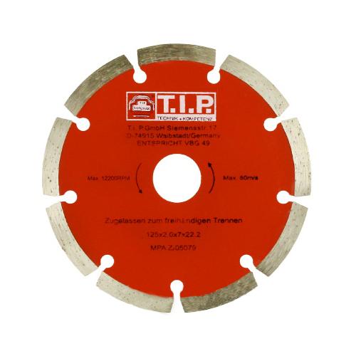 Диски алмазні T.I.P. Диск алмазний 180*2,2*22,2 (сегмент)
