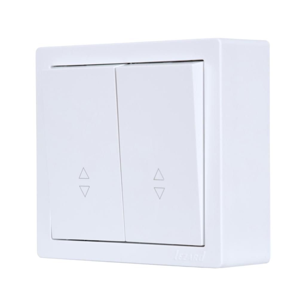 LETO (белая) Lezard LETO Выключатель наружный 2-й проходной (белый) 752-0200-106