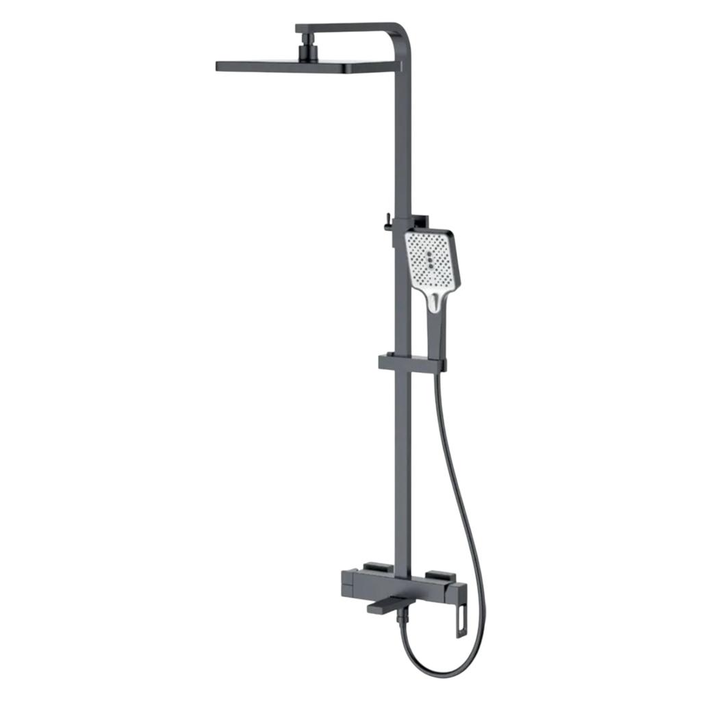 Змішувачі HAIBA KANT 009-J GRAPHITE Душова система (картридж 35 мм) (HB9665)