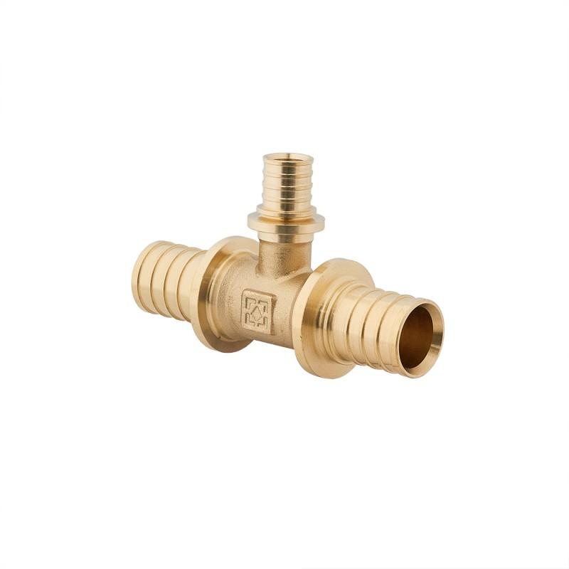 Push-фитинги для Pex труб Raftec Тройник натяжной редукционный Ø25x20x25мм. PT252025