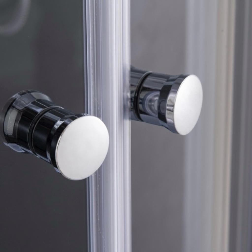 Душові бокси MIXXUS STRONG SBH01-90x90x215-GR SATIN Душовий бокс з гідромасажем 90*90мм. (високий піддон) (MI6889)