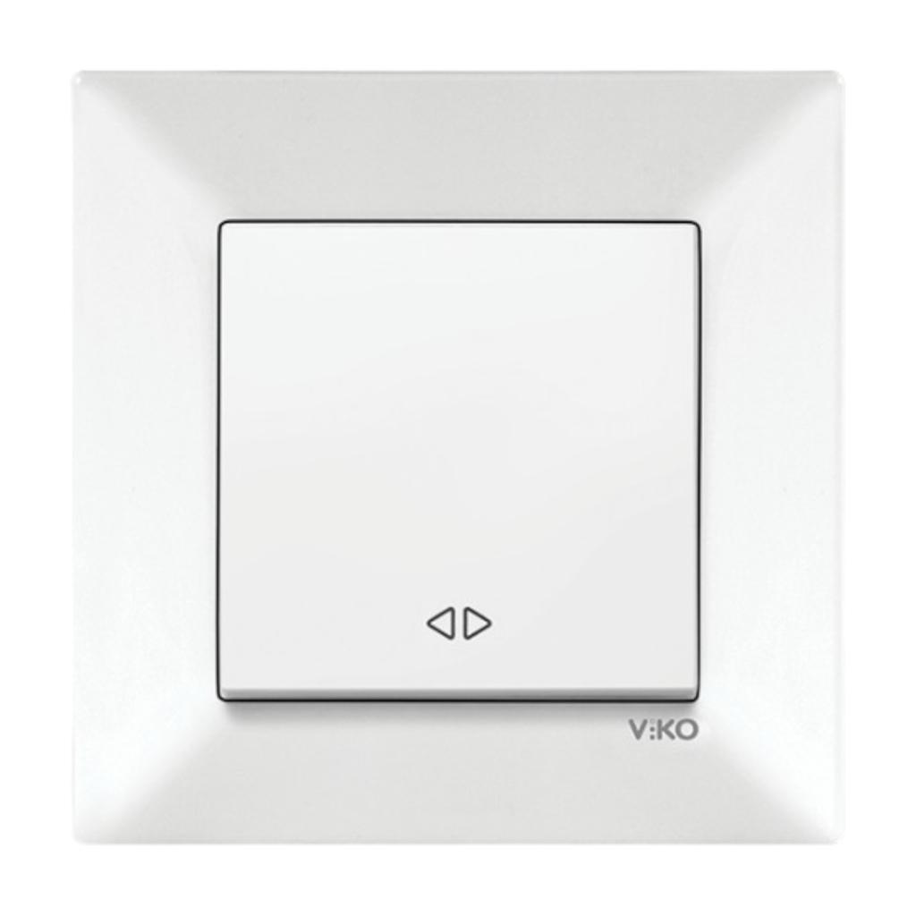 MERIDIAN (біла) VIKO MERIDIAN Вимикач внутрішній 1-й реверсивний (білий) 90970031-WH