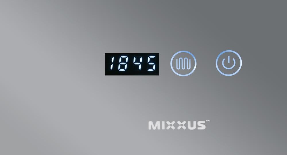 Зеркала с подсветкой MIXXUS HARD MR06-60x80-CASE Дзеркало (LED Touch, Anti-fog, димер, регулюванням яскравості, годинник) (MI7157)