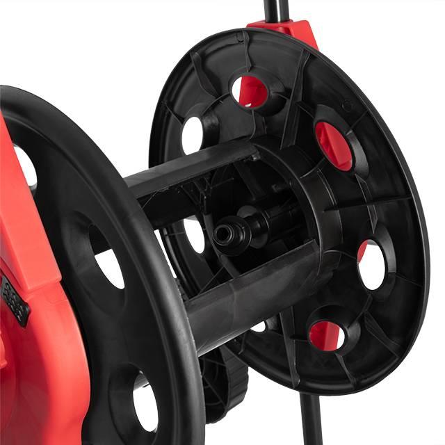 Катушки для шланг на колёсах INTERTOOL Катушка на колёсах для шланга 1/2 45м. GE-3003