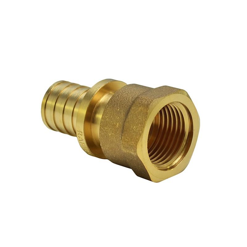 Push-фитинги для Pex труб Raftec Муфта натяжная с ВР Ø20x3/4 PSV2002