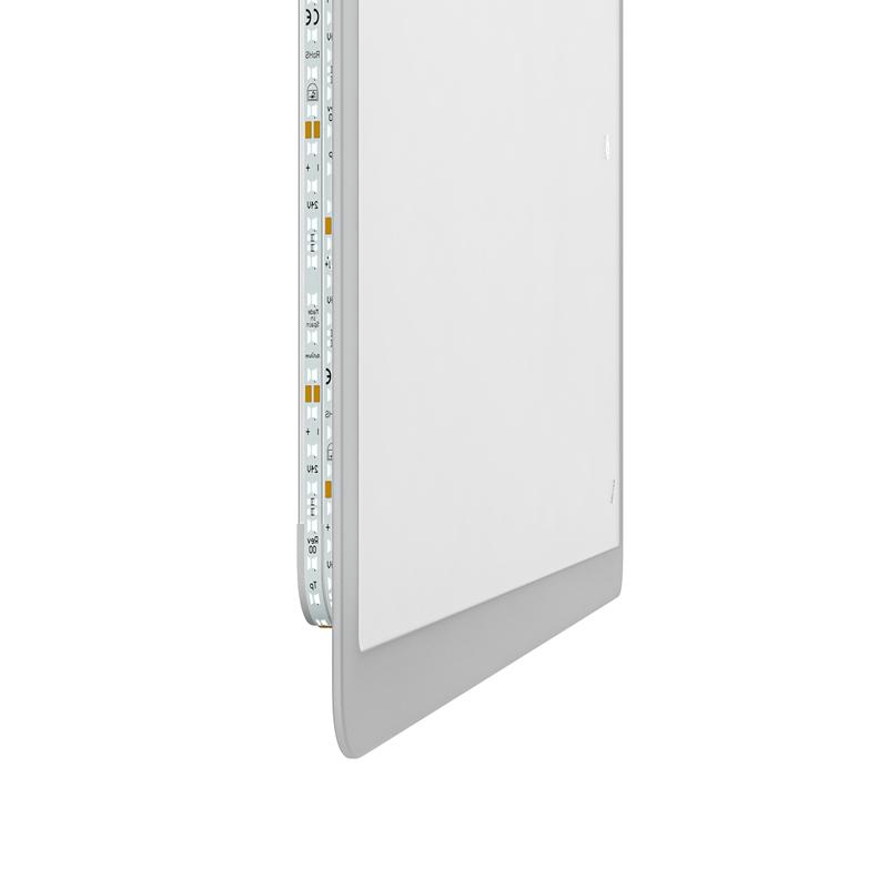 Зеркала с подсветкой MIXXUS Premium OLIVARY MR19-100x80-REVERSE Зеркало (LED Touch, Anti-fog, димер (3-6,5kK)) (MP6629)