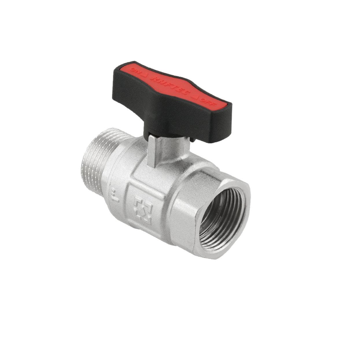 Краны серии Gold Raftec GOLD Кран шаровый DN25 PN50 (1) В/С черная бабочка GRDV03