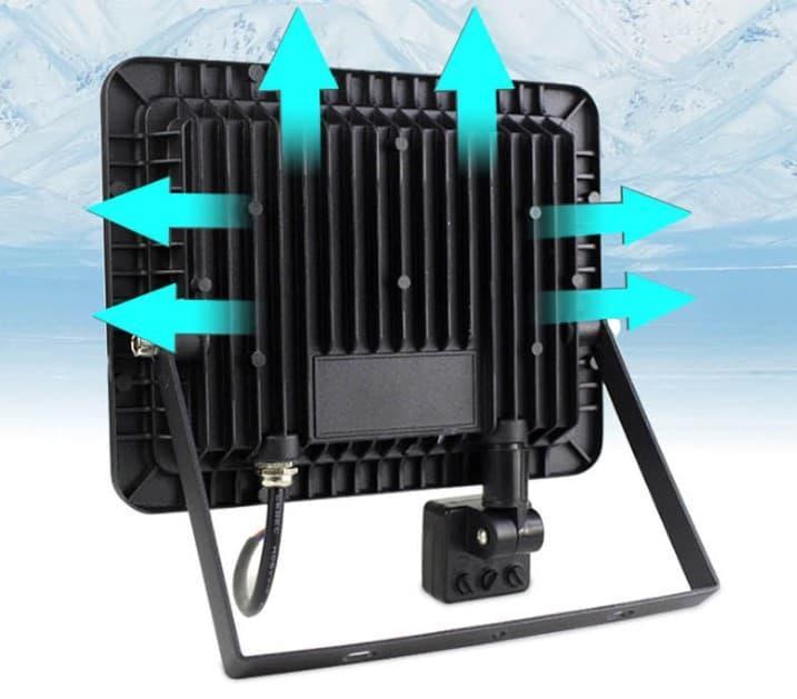 LED-Прожектори VARGO LED-Прожектор з датчиком руху 220V 10W 6400K 900Lm V-330310