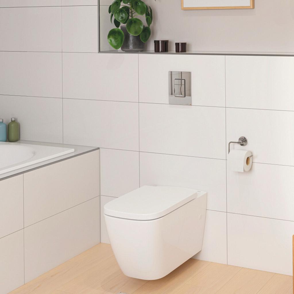 Инсталяции GROHE RAPID SL 3в1 Інсталяція для підвісного унітазу (бачок, кріплення, кнопка хром - подвійний. злив) 38772001
