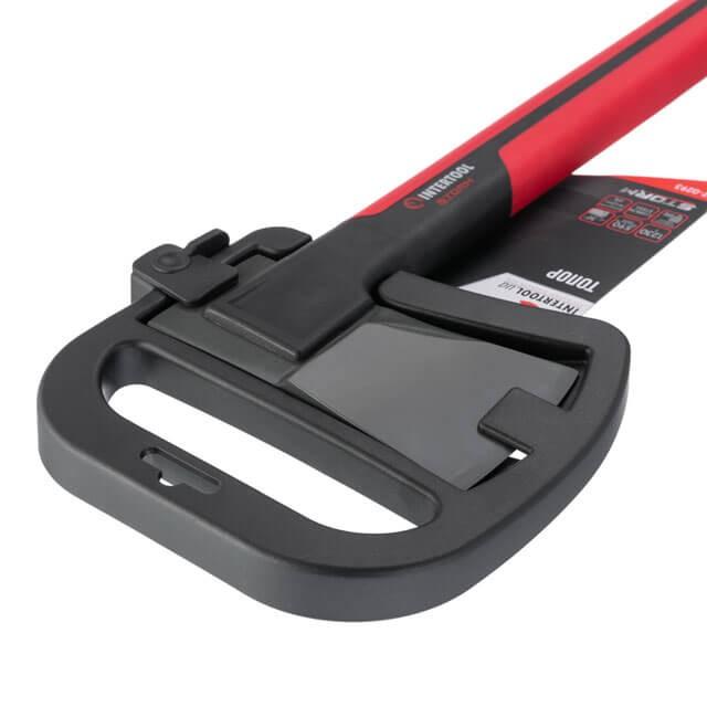 Сокири, колуни INTERTOOL STORM Сокира 1230 г, ручка з фібергласу HT-0293