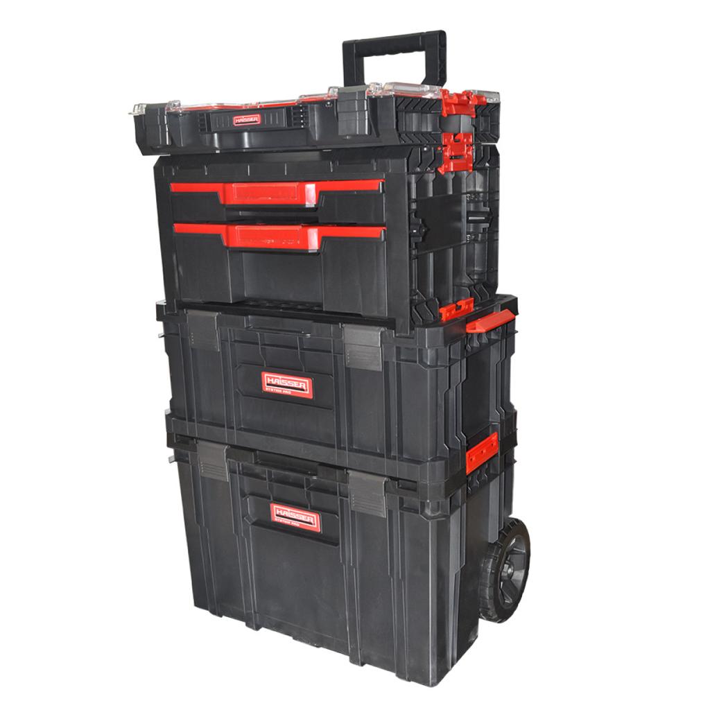 Ящики под инструмент Haisser Ящик для інструментів на колесах System Two Plus Vario 90121
