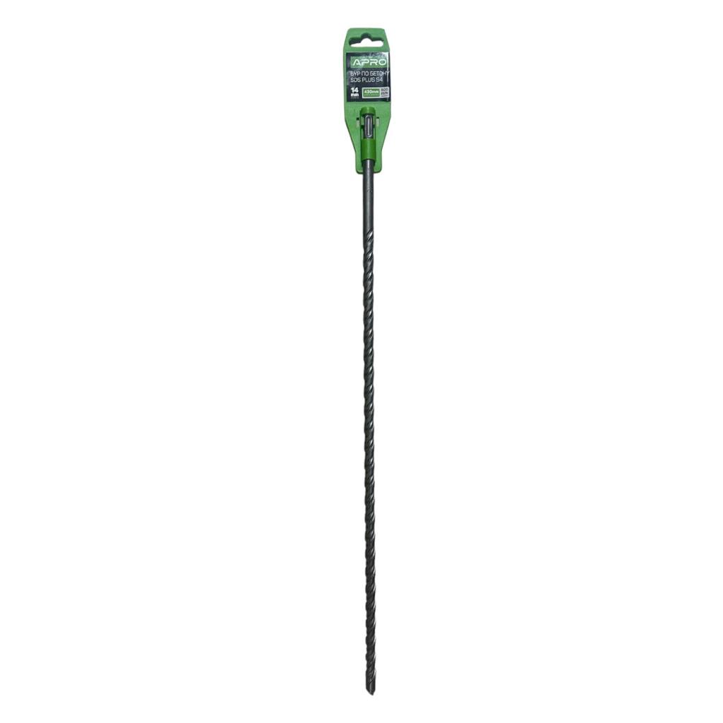 Буры APRO Бур по бетону SDS PLUS S4 Ø14x600мм 815055