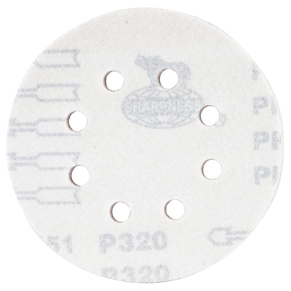 Круги наждакові SIGMA Круг наждачний самоклеючий з отворами Ø125мм. P320 (10шт./уп.) 9122731