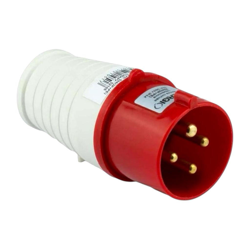 Роз'єми силові ENERGIO Вилка силова переносна 220V 32A IP44 024(3P+PE) IC-024