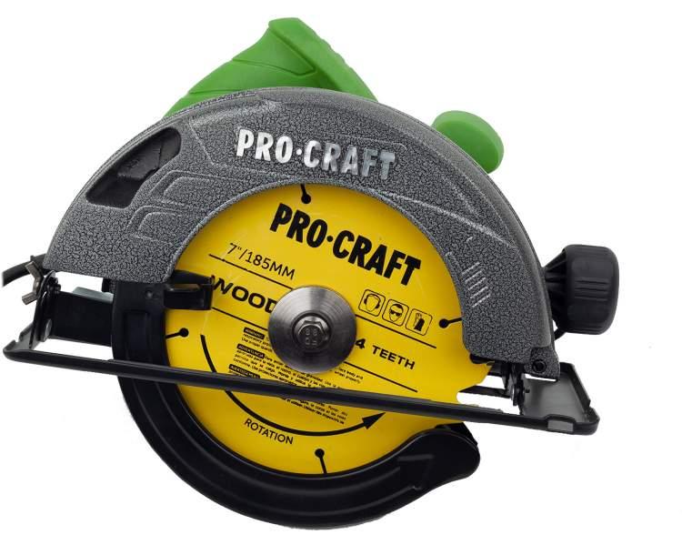 Пилки дискові (електричні) PROCRAFT Пила дискова Ø185мм. 2300Вт. KR2300