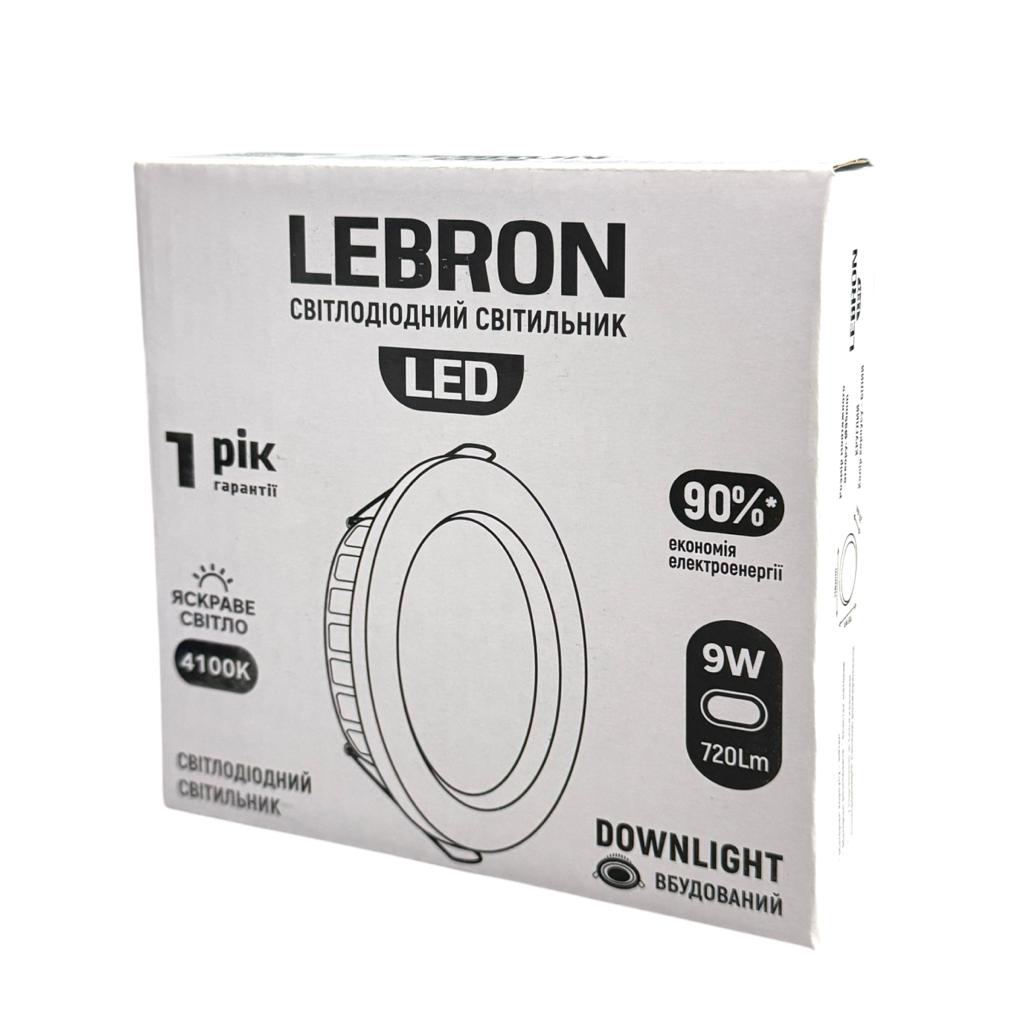 LED-Светильники (встраеваемые) LEBRON LED-Светильник 9W 4100K L-DR-941 12-08-09