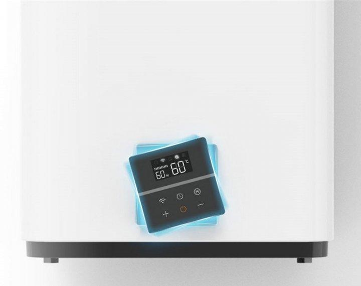 Водонагрівачі (бойлери) Midea PRIME Водонагрівач (бойлер) WI-FI (прямокутний) 50л., мокрий тен D50-20ED6 (W)