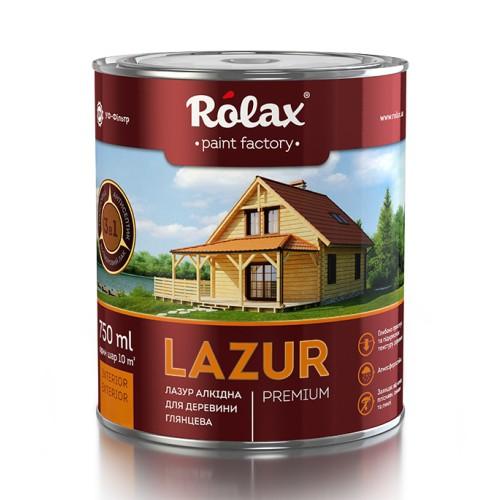 Лаки ROLAX LAZUR Лак-лазурь 2,5л. (ОЛИВА 112)