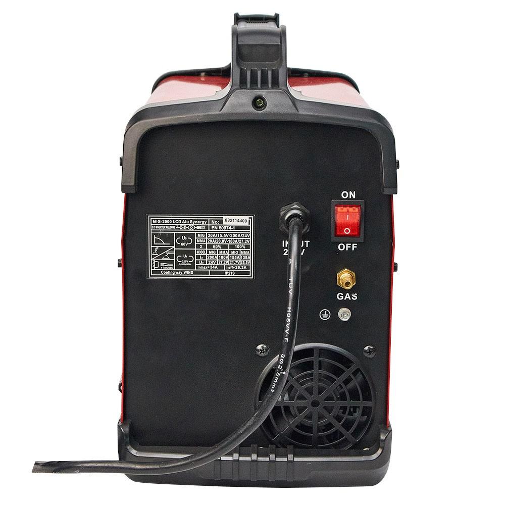 Полуавтоматы VITALS Professional Сварочный полуавтомат MIG 2000 LCD Alu Synergy