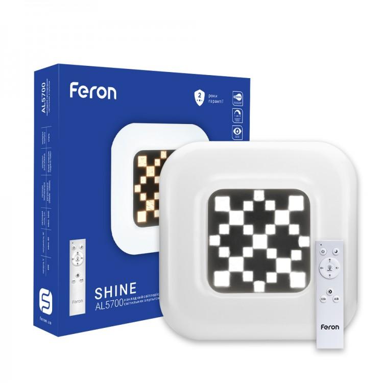 Smart-светильники Feron SMART-Светильник 80W 3000-6500K 450*85мм. AL-5700