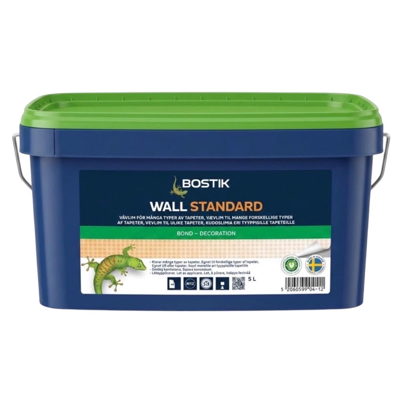 Клей обойный Bostik Wall Standard Клей шпалерний для склополотна 5л.