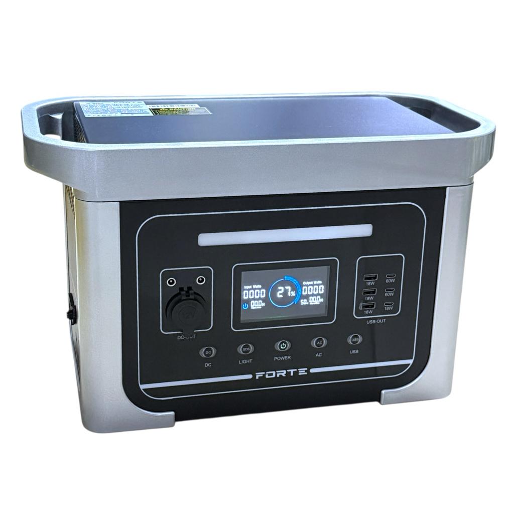 Портативные зарядные станции FORTE PS-1024LFP Портативная зарядная станция 220В 1000/2000Вт. (1331Вт-год) LiFePO4