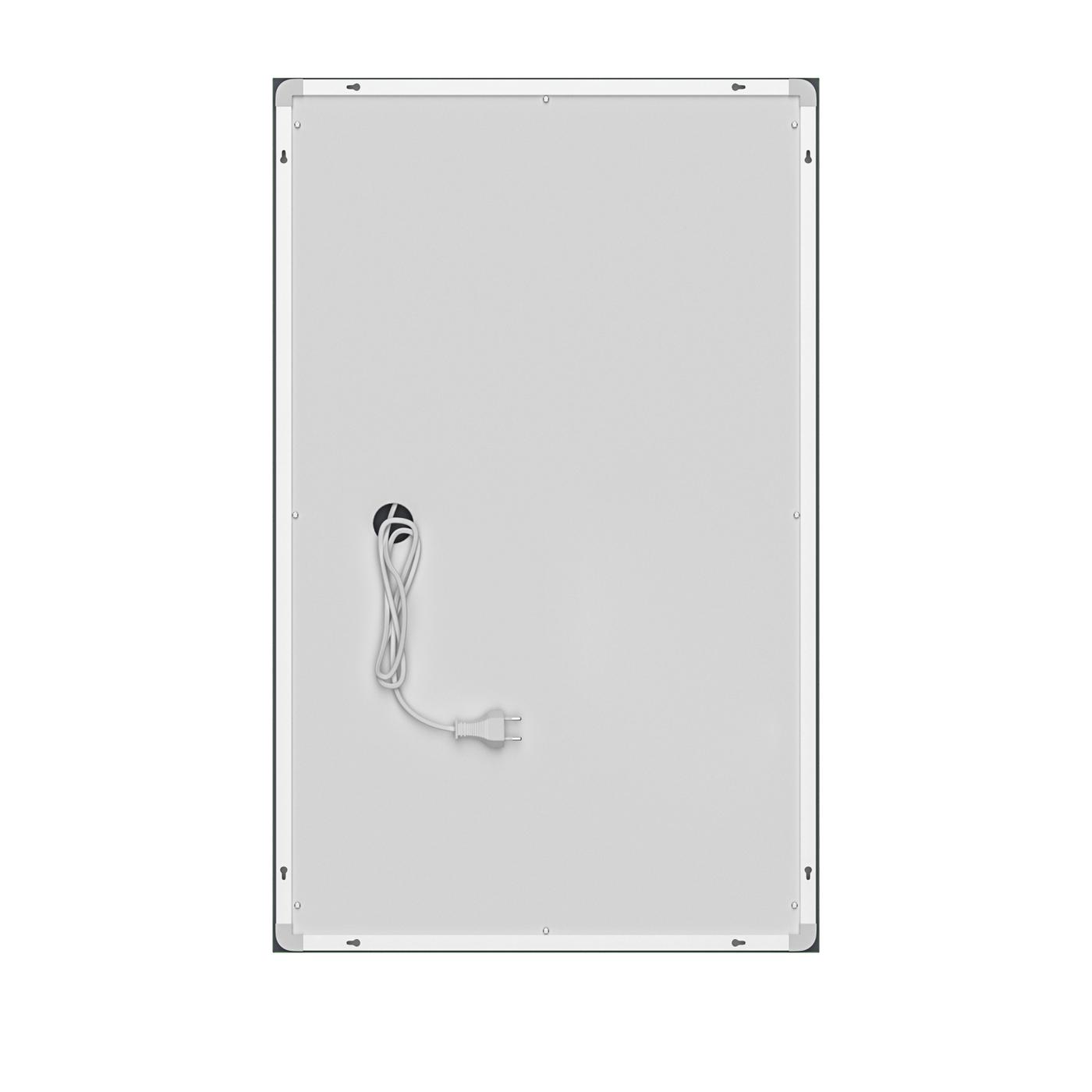 Зеркала с подсветкой MIXXUS Premium QUADRO MR20-50x80-REVERSE Дзеркало (LED Touch, Anti-fog, димер) (MP6620)
