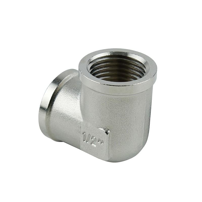 Фітінги різьбові нікельовані Nickel Raftec Кут 20 (3/4) ВВ нікель U02