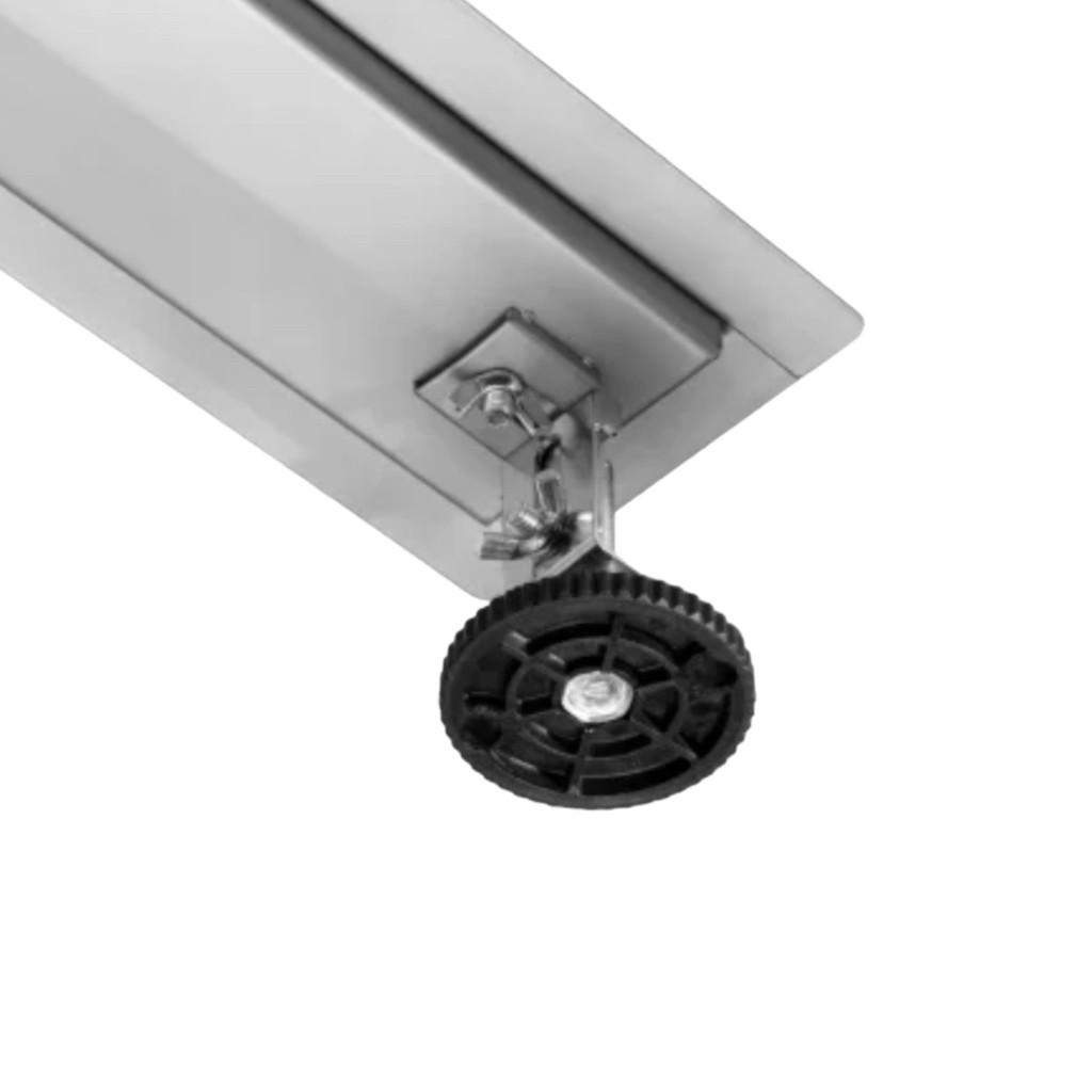 Душові трапи FALA 75382 Душовий трап із нержавіючої сталі WHITE GLASS 700*70*70м.
