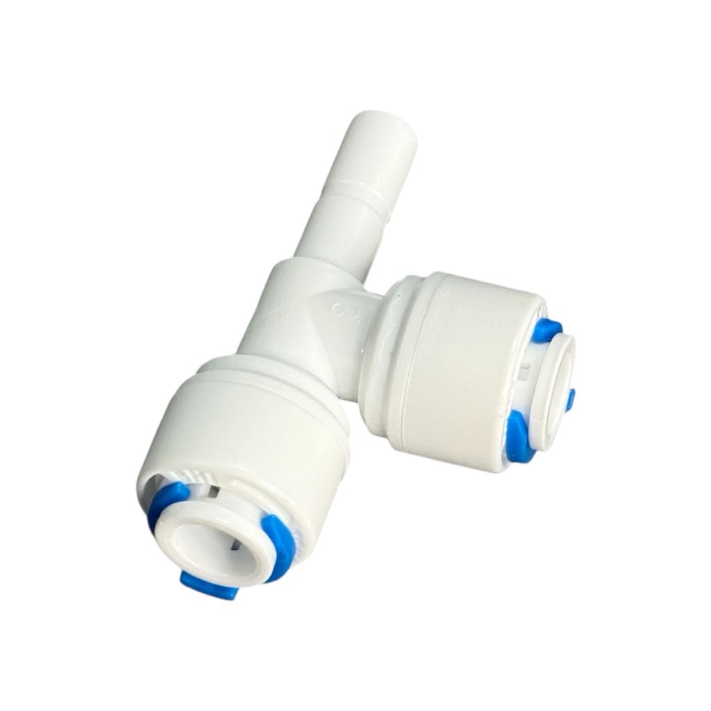Фитинг для фильтров воды Aquakut Трійник T-QC-QC 1/4T-1/4QC-1/4QC 43722