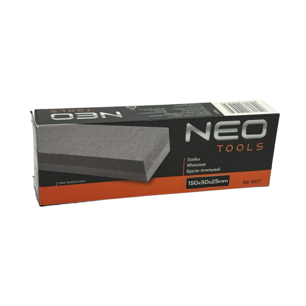 Камни шлифовальные, точильные NEO Tools Точильний камінь 150*50*25мм. K100/K200 56-007