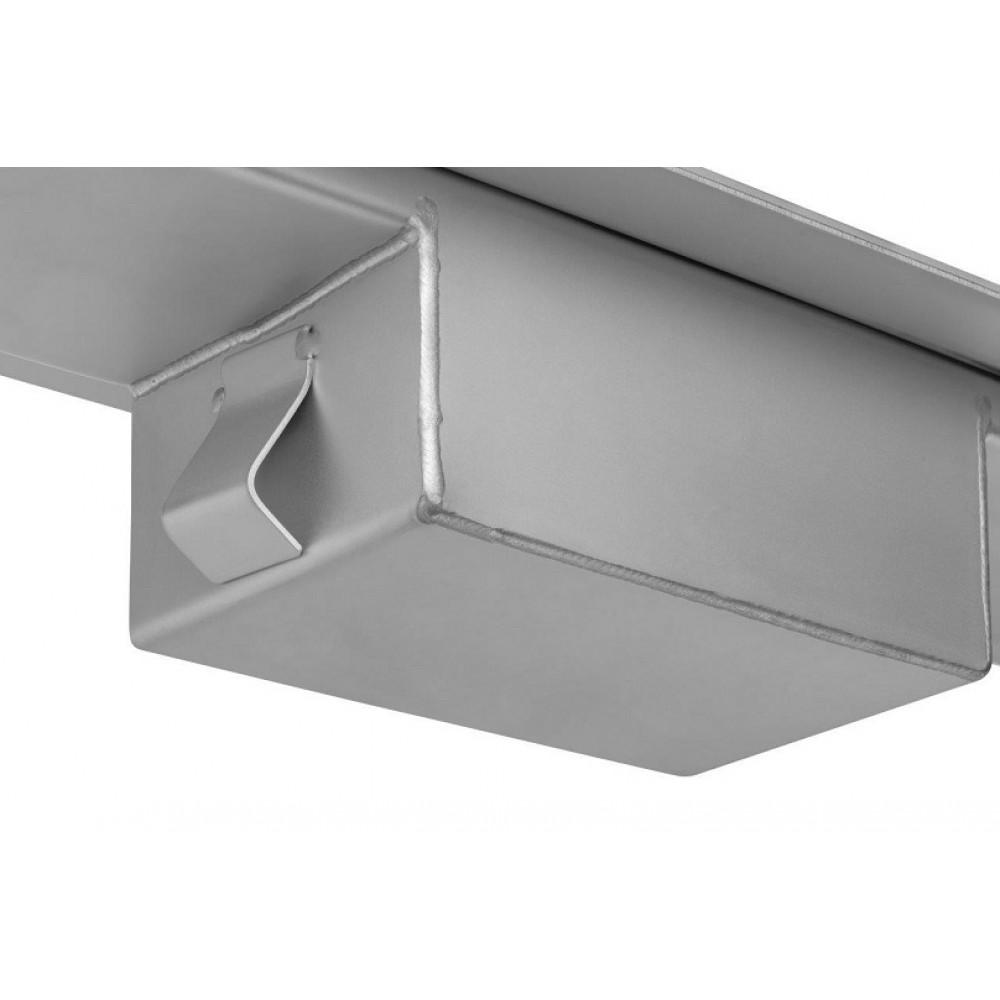 Душові трапи FALA 75351 Душовий трап стіновий із нержавіючої сталі BRICK 400*40*50м.