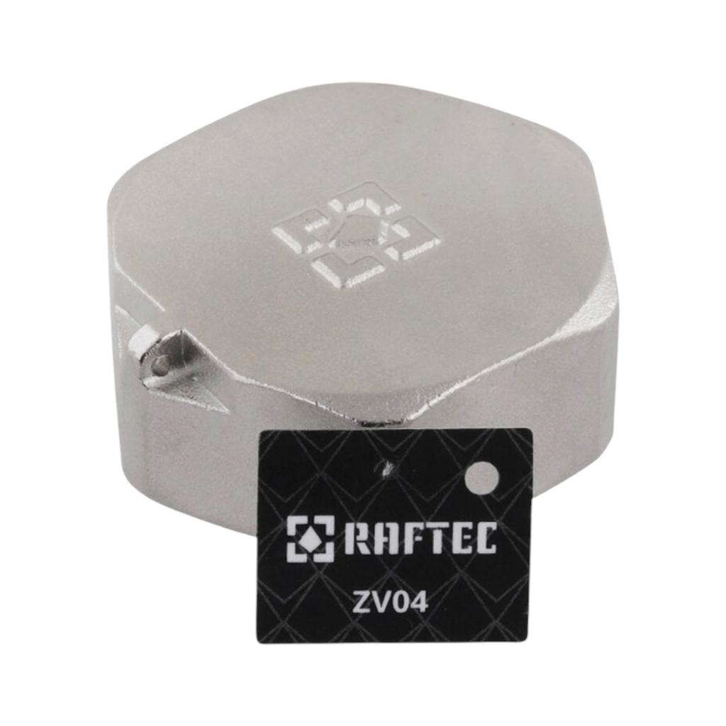 Фітінги різьбові нікельовані Nickel Raftec Заглушка В 32 (1 1/4) нікель ZV04