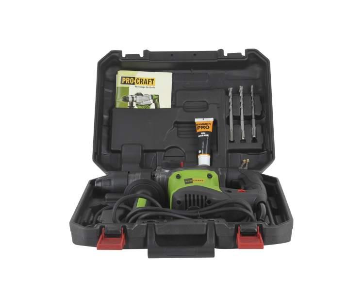 Перфоратори (електричні) PROCRAFT Перфоратор бочковий 6Дж. 1500W SDS PLUS BH2200