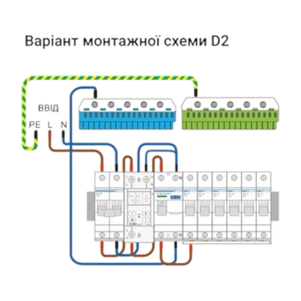 Реле напряжения ZUBR Реле напруги D2-32