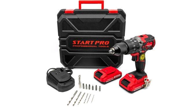 Шуруповёрты аккумуляторные START PRO Шуруповерт аккум. 21V SCD2-21/2B BRUSHLESS
