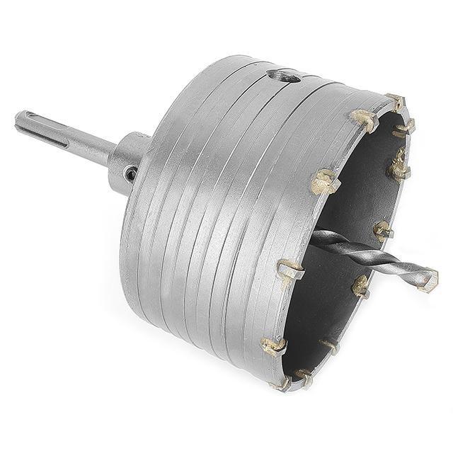 Коронки по бетону INTERTOOL Коронка по бетону 105мм + Перехідник SDS Plus 100 мм SD-7105