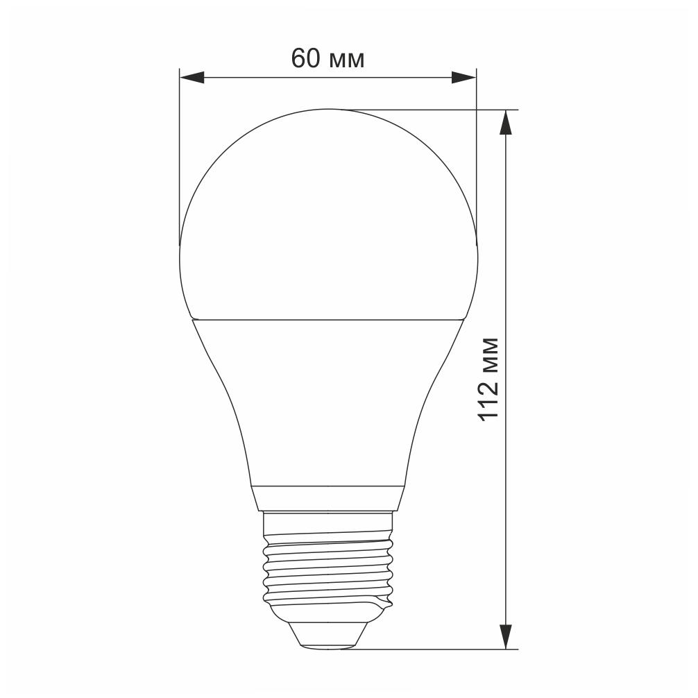 LED-Лампи VIDEX LED-Лампа 12-48V 10w 4000K E27 VL-A60e12V-10274
