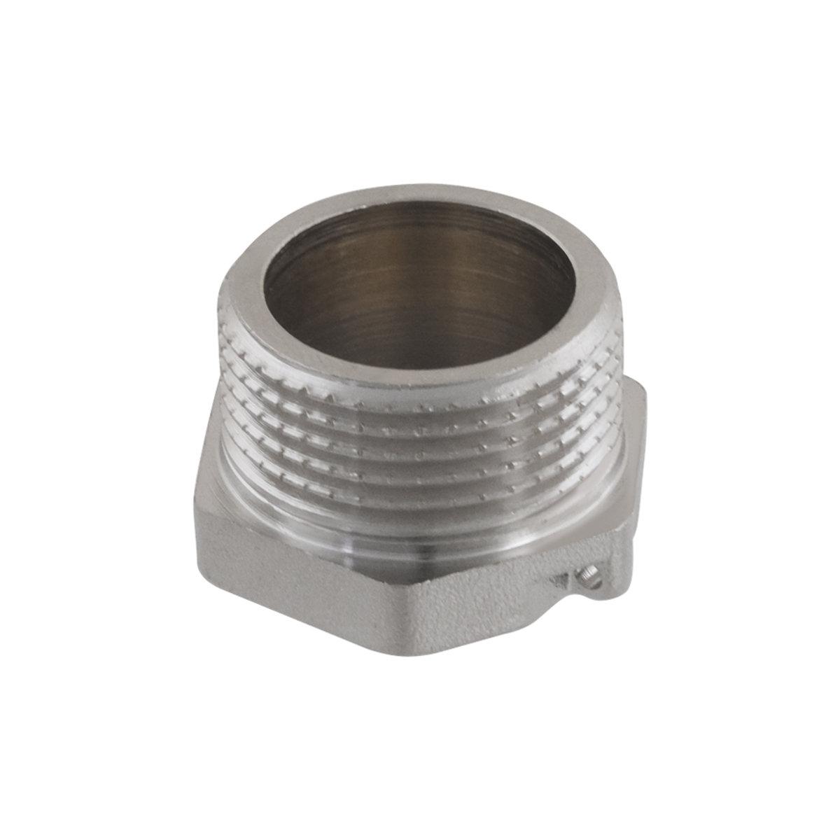 Фитинги резьбовые никелированные Nickel Raftec Заглушка Н 25 (1) никель ZN03
