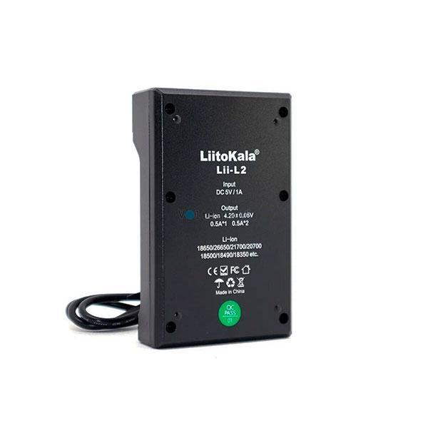 Зарядные устройства LiitoKala Зарядное устройство для аккумуляторов 2*18650 Lii-L2